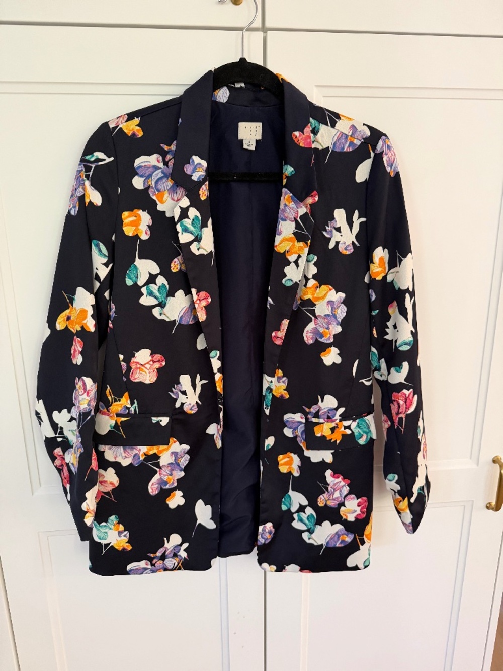 Floral blazer